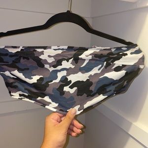 Blue camo 2 piece set